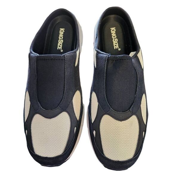 KingSize NWT Men's Wide Width KingSize Slip-on Sneaker Size 13EW - Picture 1 of 5